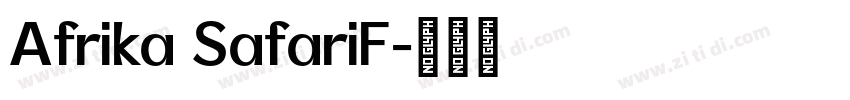 Afrika SafariF字体转换